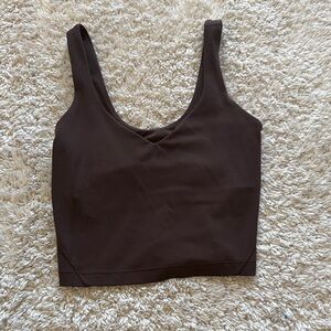 Lululemon Brown align tank top